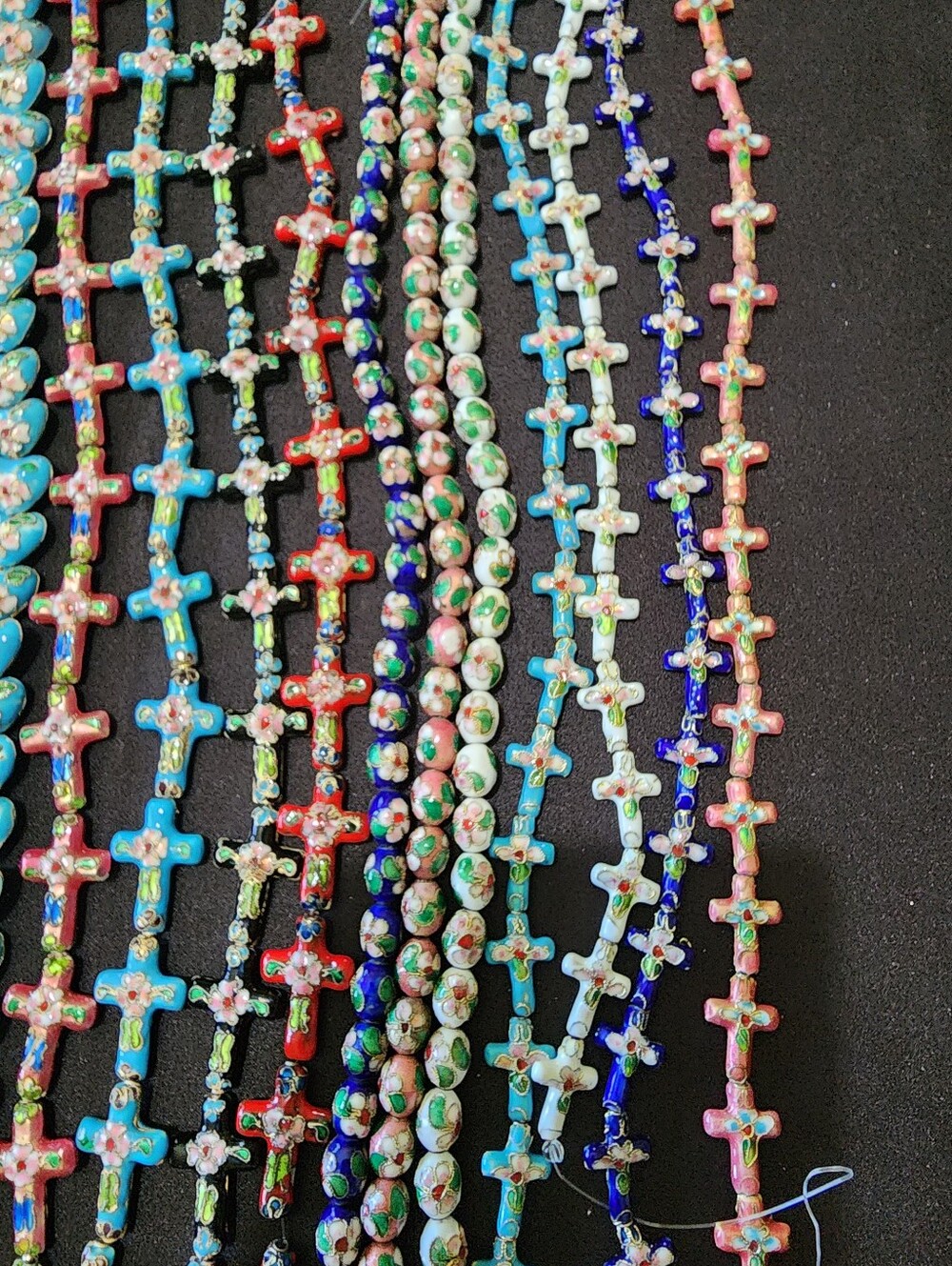 Cloisonne Metal Beads - Picture 4 of 4